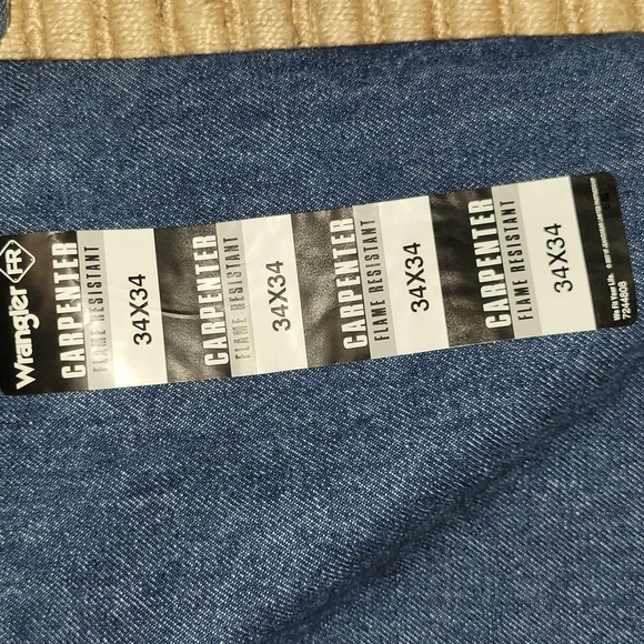 DEADSTOCK. Wrangler Riggs Workwear. Carpenter pants. Size w34 l34. - Picture 3 of 7